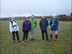 Randonnée sur le plateau de Chenove le 4 février 2020