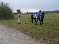 Randonnée sur le plateau de Chenove le 4 février 2020