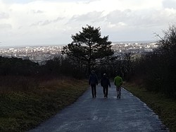 Randonnée sur le plateau de Chenove le 4 février 2020