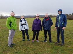 Randonnée sur le plateau de Chenove le 4 février 2020