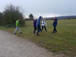 Randonnée sur le plateau de Chenove le 4 février 2020